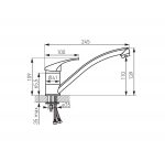 Ferro baterija sudopera serija Basic BBC4 - Слика 2