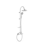 Ferro baterija sa usponskim tušem kadu linija Trinity NP71-TRM7U