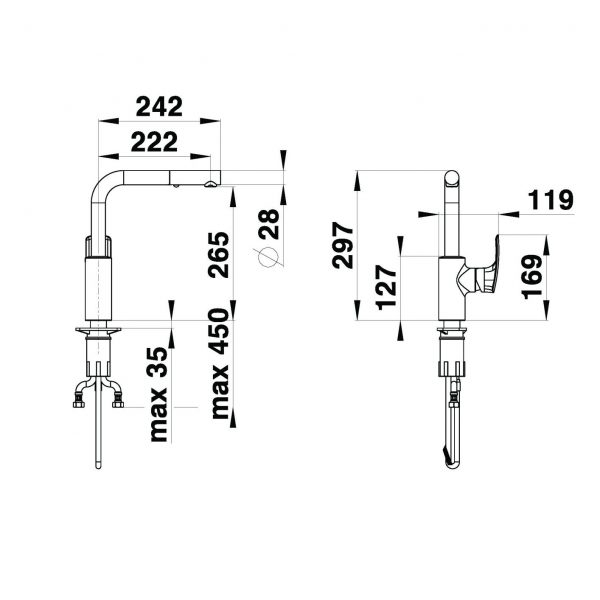 HERZ baterija za sudoperu Elite E114 - Слика 2