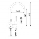 HERZ baterija za sudoperu Fresh 01140/3CEVI - Слика 2