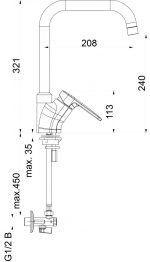 HERZ baterija za sudoperu Infinity 00176 - Слика 2