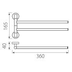 Držač peškira Grace AC16 - Слика 3