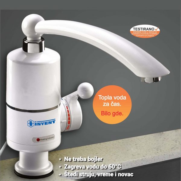stojeca slavina sa grejacem invent PBSS