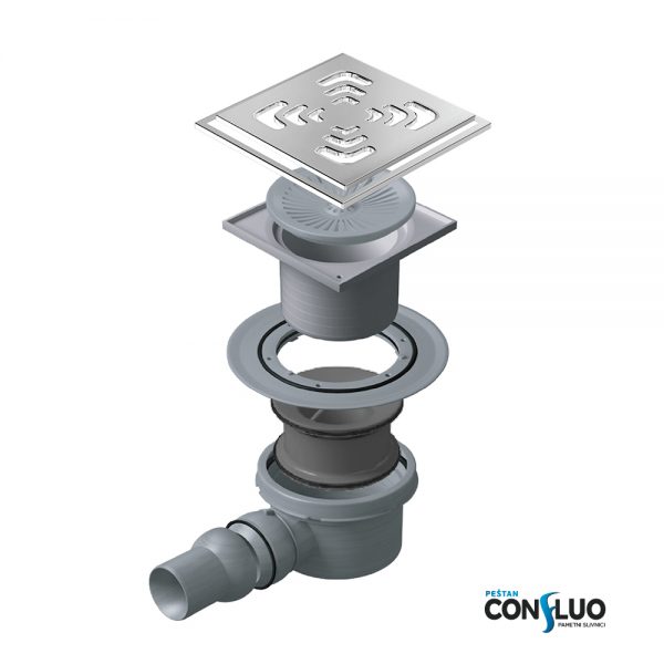 Confluo slivnik Square Maska 150x150 - Слика 2