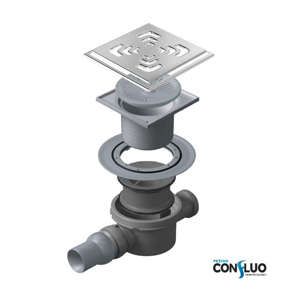 Confluo slivnik Square Maska 150x150 - Слика 3