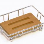 Držač sapuna Bambus Hrom