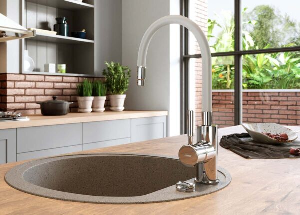 Ferro baterija umivaonik/sudopera serija Zumba BZA4S - Слика 3