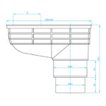 Univerzalni slivnik za kišnicu - Слика 3
