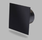 texo ventilator sa klapnom stakleni mat crni