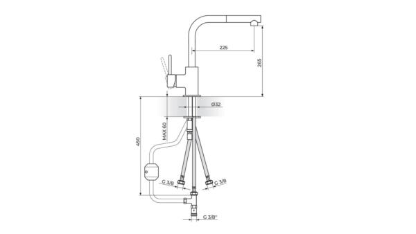 Rosan Zero Baterija za sudoperu JZ38603 - Слика 2