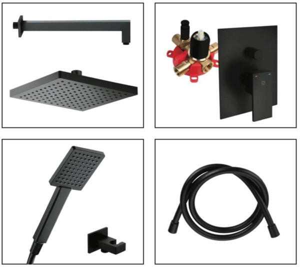 Herz SQ ugradni set crni - Слика 1