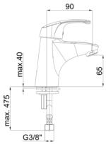 HERZ Project baterija za umivaonik m10 - Слика 2