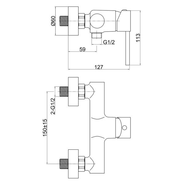 Ferro baterija za kadu Fiesta/BFI17 - Слика 2