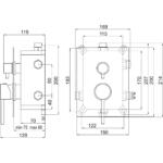 Ferro ugradna baterija za kadu Fiesta/BFI7P3BOX - Слика 3