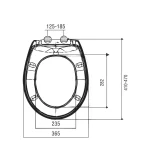 Daska za WC Šolju Akdeniz 300 - Слика 3