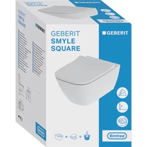 Geberit Smyle Square set wc šolja