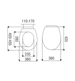 Daska za WC Šolju Smart 302 - Слика 2