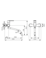 Ferro baterija sudopera serija Algeo BAG5FB - Слика 2