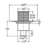 Advantix Kupatilski odvod V583224 - Слика 3