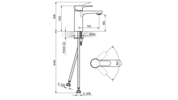 Rosan Baterija Blau B130100B - Слика 2