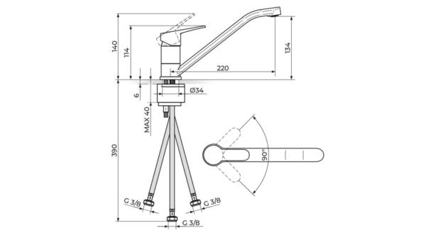 Rosan Baterija Blau B138103 - Слика 2