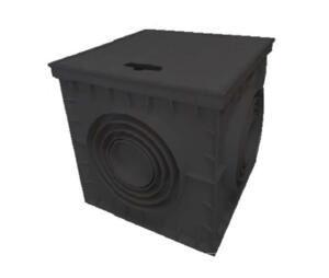 valdom crni šaht sa poklopcem