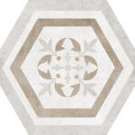 ALPHA mix beige hexagon 25.8x29