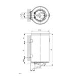 Talas D vertikalni bojler sa elektronskim termostatom - Слика 5