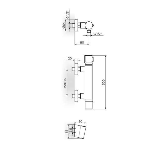 Rosan Baterija S2 Thermo 2T37101 - Слика 2