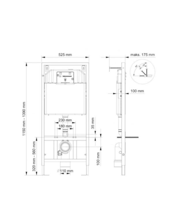 Visam Duo fix vodokotlic