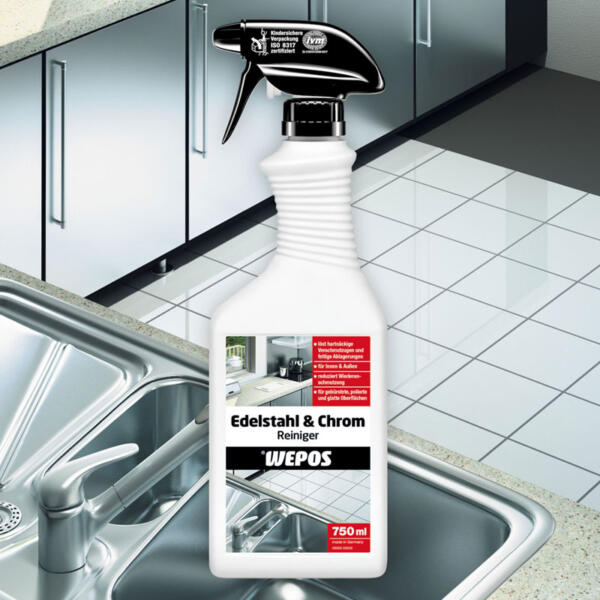Wepos Inox i hrom čistač 750 ml - Slika 2
