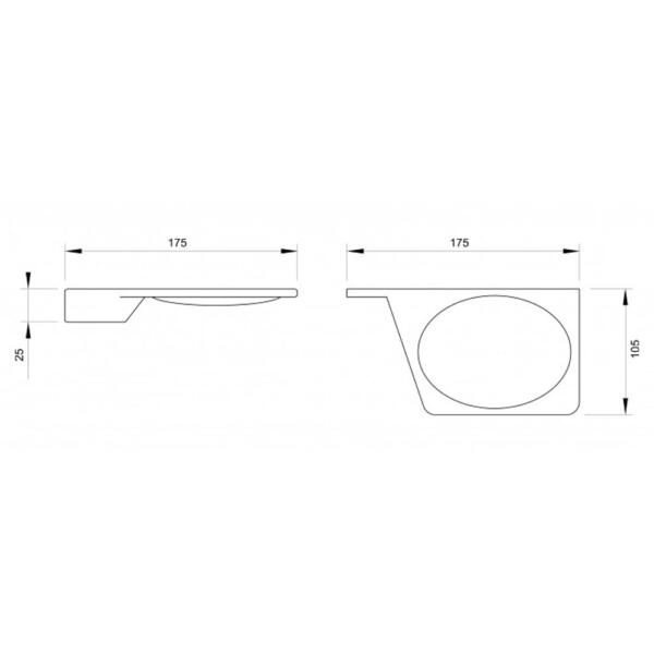 Držač sapuna CONCEPT LINEA - Слика 2