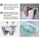 WC solja konzolna LAUFEN PRO S RIMLESS