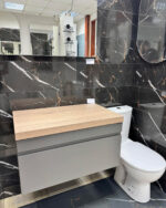 Ormarić LINEART NOTTE oak bez lavaboa - Слика 3