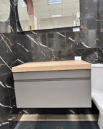 Ormarić LINEART NOTTE oak bez lavaboa - Слика 4