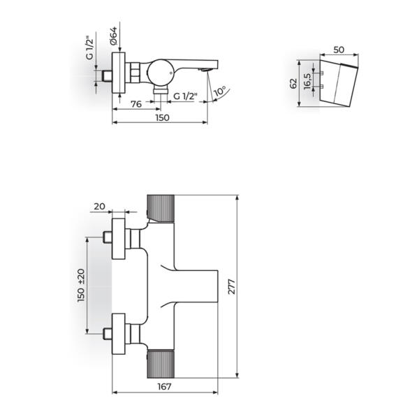 Rosan Stolz S4 slavina 433101 - Слика 2