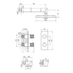 Rosan Stolz S4 slavina 431601 - Слика 2