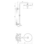 Rosan Stolz S3 baterija za kadu 337251 - Слика 2