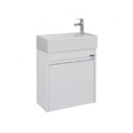 Ormarić LINEART MOON 500 white sa lavaboom