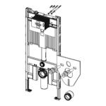 TECE profil modul za WC s Octa II 9300502 - Слика 3