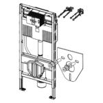 TECEprofil modul za WC s Uni vodokotlićem - Слика 2