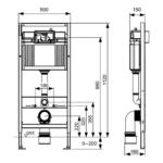 TECEbase modul za WC s Base vodokotlićem 9400401 - Slika 2