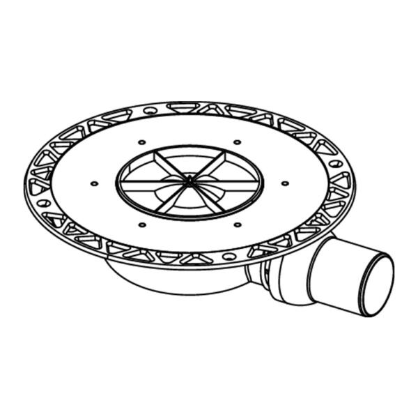 TECEdrainpoint S odvod DN 50 - Слика 2