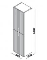 Vertikala LINEART JAZZ white - Слика 2