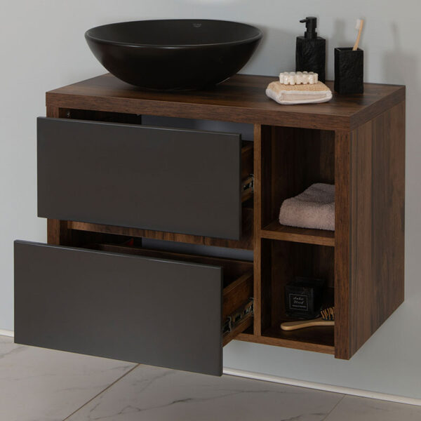 Ormarić Palermo 80 dark - Слика 1