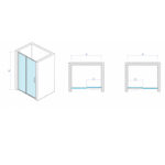 Tuš kabina COPEN PROJECT Paravan - Слика 2