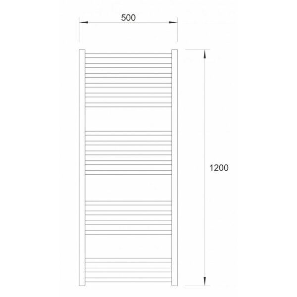 Sušač WARME SAAR 500x1200 - Слика 4