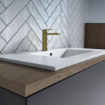 Baterija za lavabo COPEN NOOK brušeno zlato standard - Слика 2
