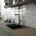 Baterija za sudoperu COPEN NOOK sa izvlačećim tušem 2F rose gold - Слика 4