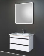 Ormarić sa lavaboom Hidro 80 PVC beli - Слика 3